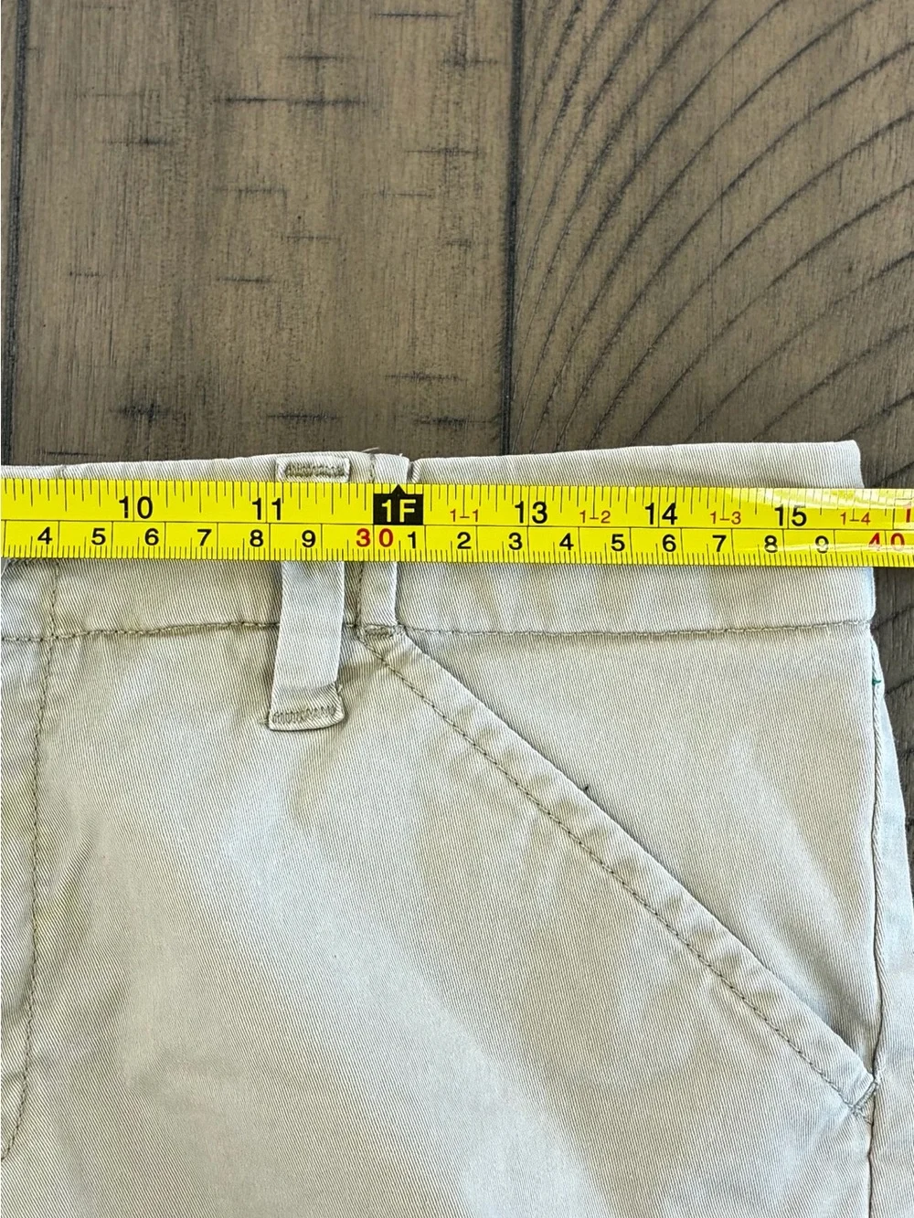 Boys size 8 Lee Beige Button-Front Khakis